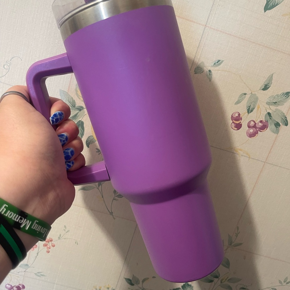 SHEIN Purple Insulated Tumbler
